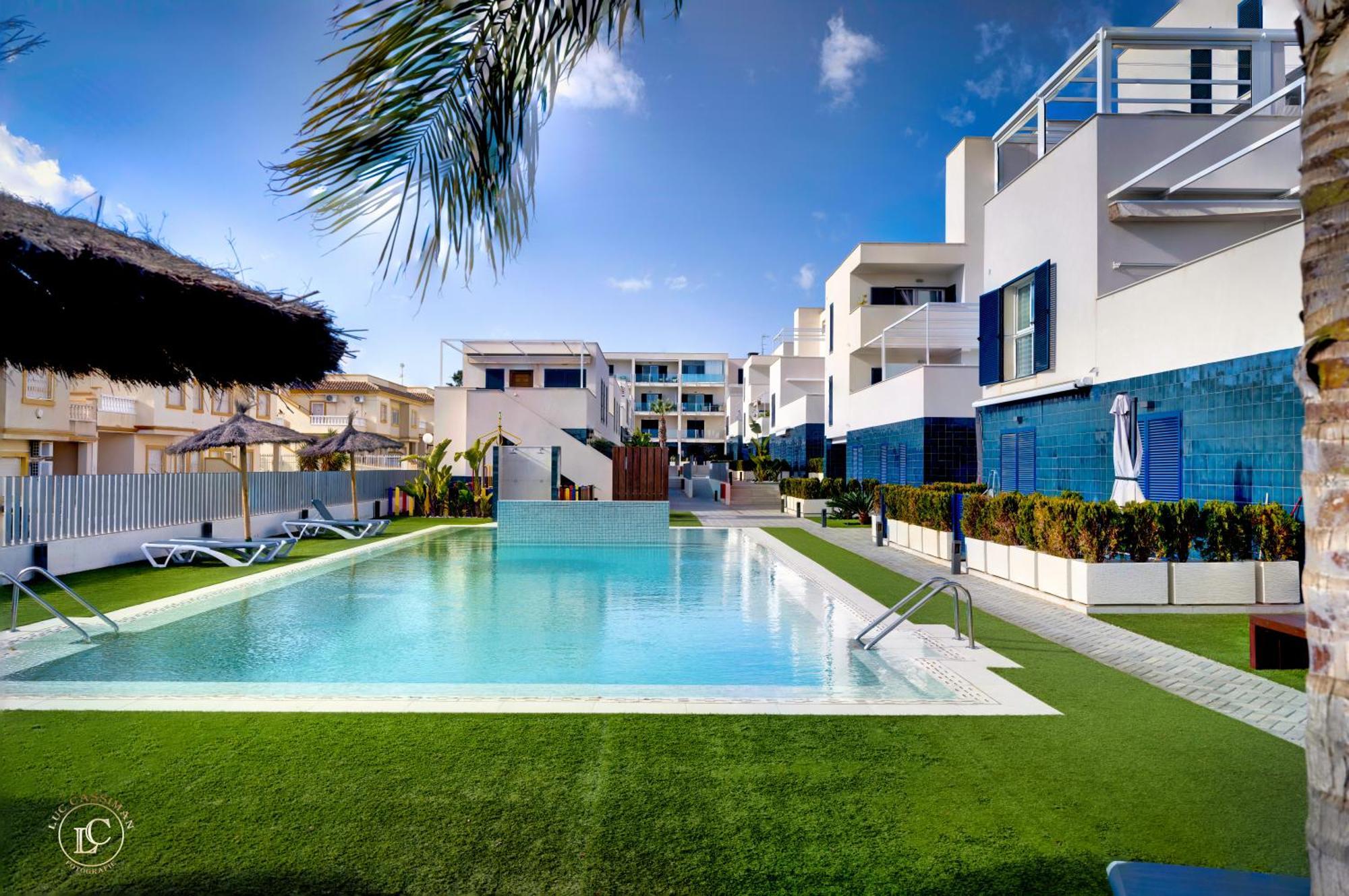 شقة Playa Flamenca - Turquesa Del Mar - Great Sea View! المظهر الخارجي الصورة