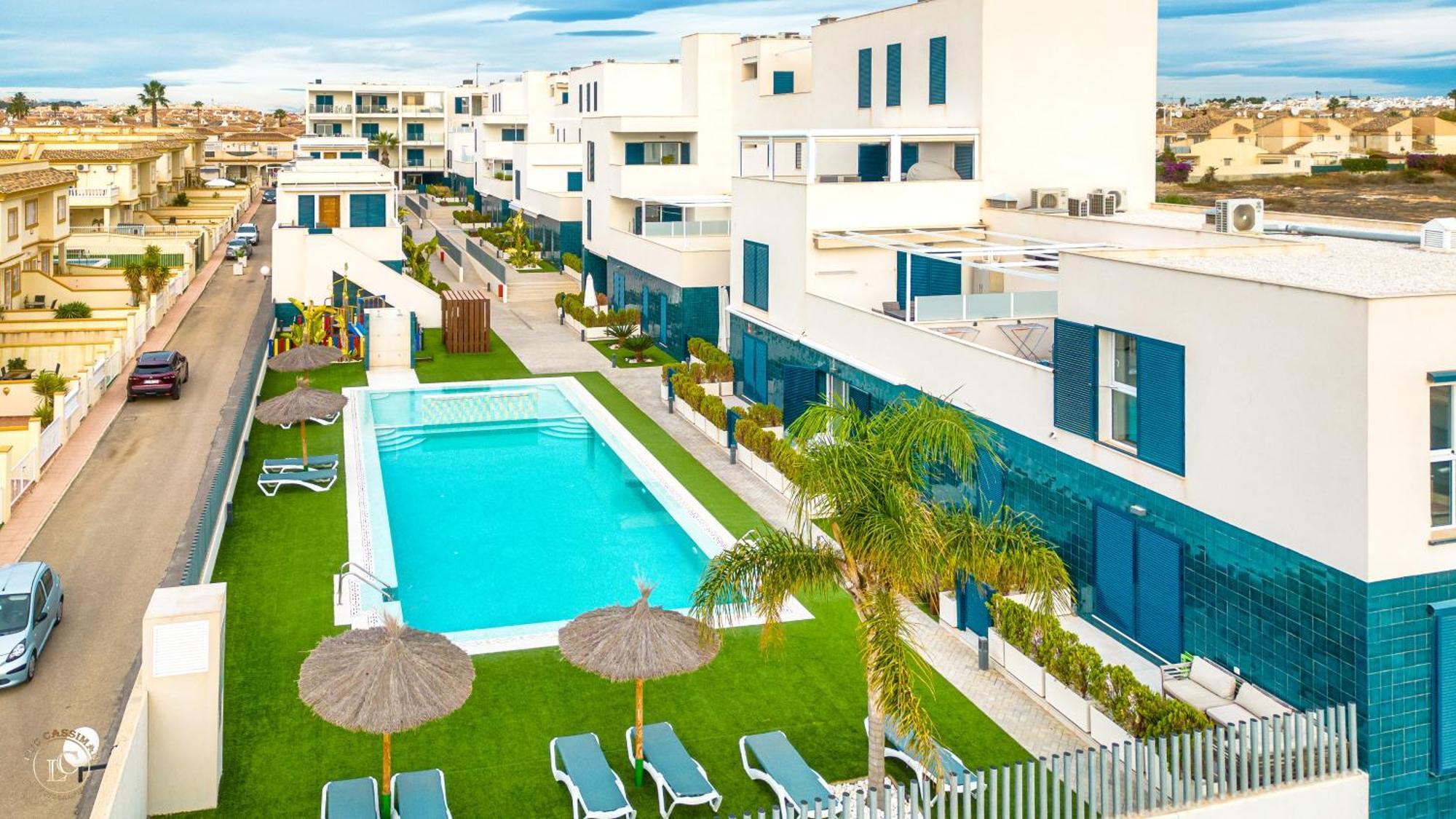 شقة Playa Flamenca - Turquesa Del Mar - Great Sea View! المظهر الخارجي الصورة
