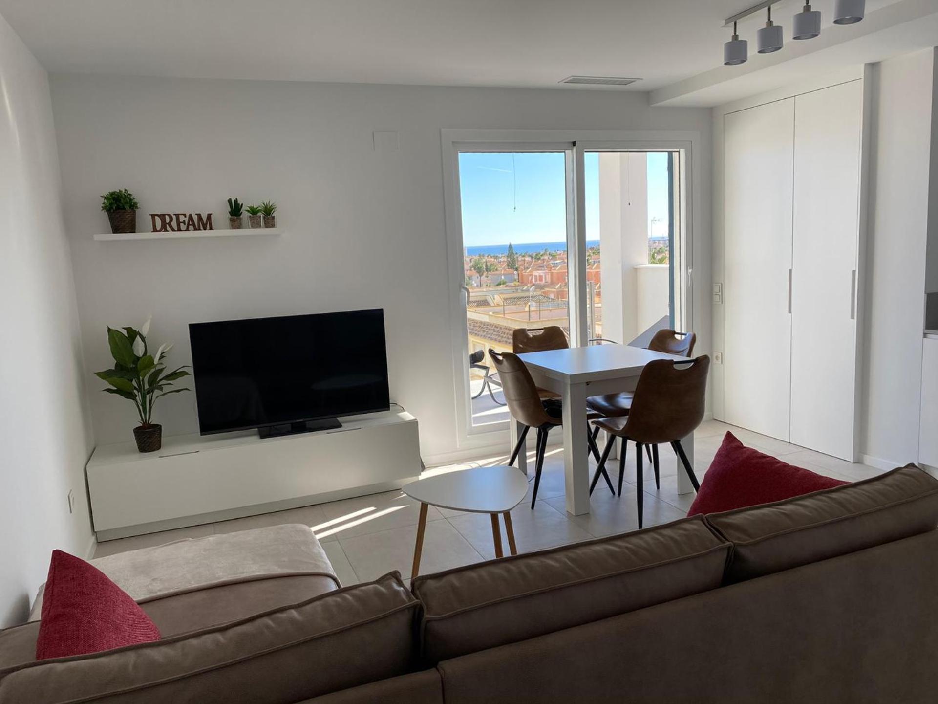 شقة Playa Flamenca - Turquesa Del Mar - Great Sea View! المظهر الخارجي الصورة